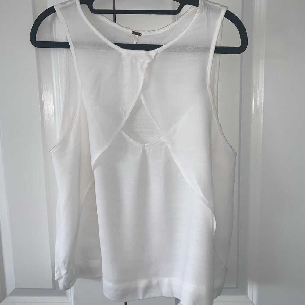 Free People Keyhole Tank